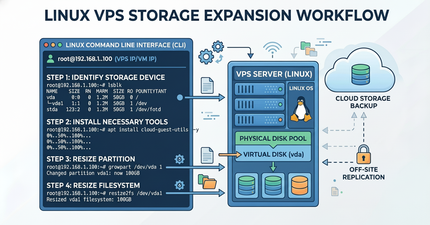 Diagram of sync storage architecture